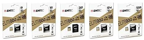 Atminties kortelė Karta Emtec Elite Gold Micro SDHC 32 GB 10 klasės UHS-I/U1 (ECMSDM32GHC10GP)