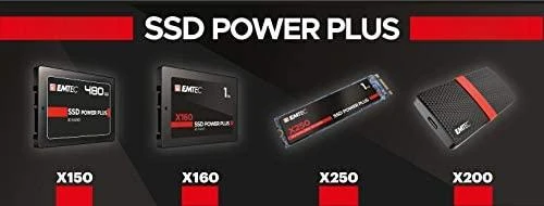 Disk SSD Emtec X250 512GB M.2 2280 SATA III (ECSSD512GX250)
