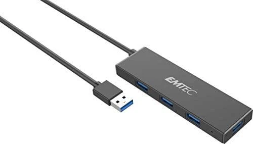 Emtec EMTEC Hub Ultra Slim USB3.1 4 prievadų USB HUB T620A Type-A