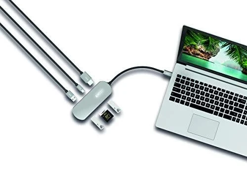 Emtec 6in1 USB-C stotis / replikatorius (ECHUBT650C)