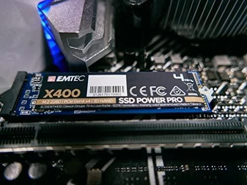 Emtec X400 Power Pro 1TB M.2 2280 PCI-E x4 Gen4 NVMe SSD (ECSSD1TX400)