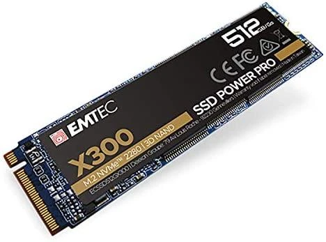Emtec SSD M2 NVME X300 512GB Power Pro