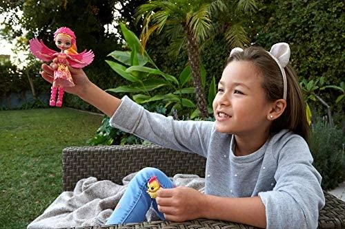 Enchantimals herojė feniksė Falonė su gyvūnėliu