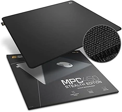 Endgame Gear MPC450 Cordura Pelės kilimėlis žaidimams STEALTH EDITION (450mm x 400mm) (Juodas) Pelės Kilimėlis