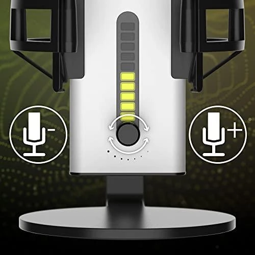 Endgame Gear XSTRM USB mikrofonas – baltos spalvos