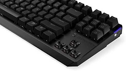 Endorfy Thock TKL belaidė mechaninė klaviatūra su RGB (US, Kailh Box Juodas Switch)