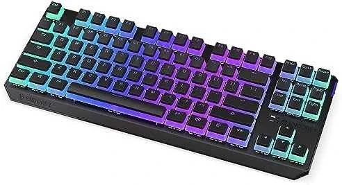 Endorfy Thock TKL belaidė mechaninė klaviatūra su RGB Pudding Edtion (US, Kailh Raudona Switch)