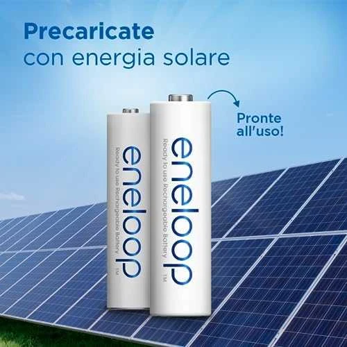 „Panasonic“ | Įkraunamos baterijos | ENELOOP BK-4MCDE/4BE | AAA | 800 mAh | 4 vnt.