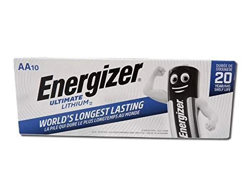 Energizer Ultimate Lithium AA 10 vnt. pakuotė