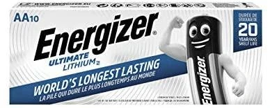 Energizer Ultimate Lithium AA L91 10PAK R6