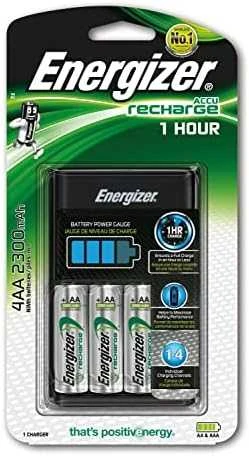 Energizer ACCU Recharge 1 Hour Baterijų įkroviklis