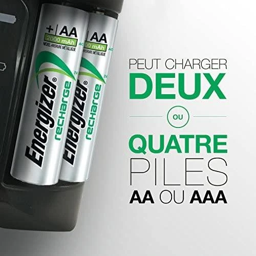 ENERGIZER Pro pakrovėjas 4X2000 mAhs