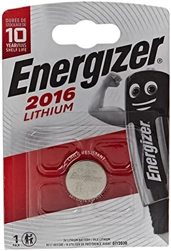 Elementas ENERGIZER CR2016, 3V