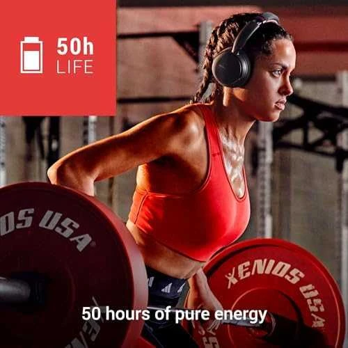 Energy Sistem Ausinės | Power Sport | Su mikrofonu | Bluetooth | Juodas/Raudona