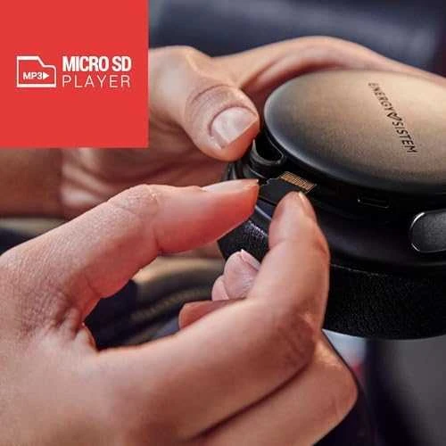 Energy Sistem Ausinės | Power Sport | Su mikrofonu | Bluetooth | Juodas/Raudona