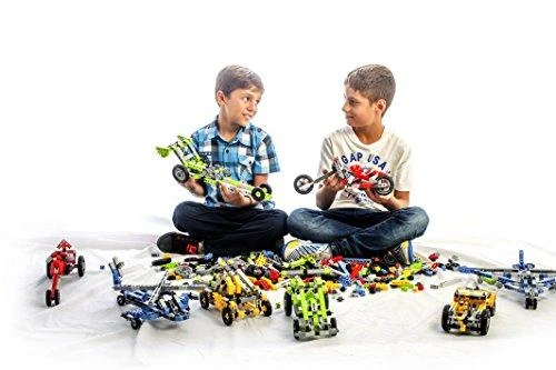 Engino Inventor Konstruktorius „Pramoninis transportas“ (4 modeliai)
