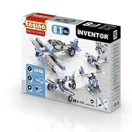 Engino Inventor Konstruktorius „Lėktuvai“ (8 modeliai)