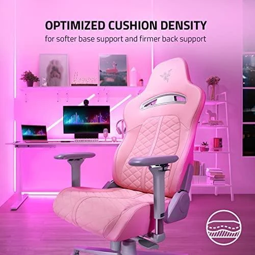 Komfortiška Žaidimų kėdė Razer Enki Quartz Gaming Chair, Rožinė