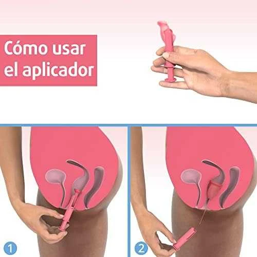 "Enna Cycle" menstruacinė taurelė S dydžio 2 vnt + aplikatorius