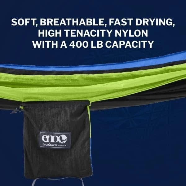 ENO DOUBLENEST, Chartreuse / Juodas / Royal