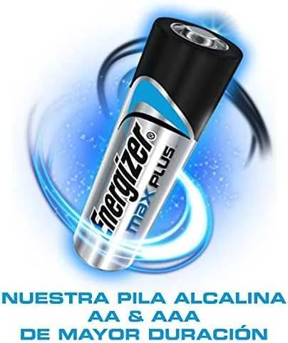 Energizer Max Plus AA baterija su šviesos efektu
