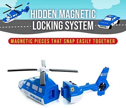 Malblo magnetinės policijos transporto priemonės