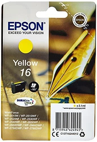 Epson Ink No.16 Geltona LC (C13T16244010) 3,1ml