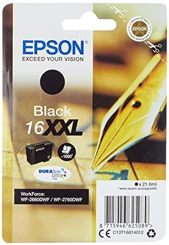 Tusz Epson 16XXL (juodas)