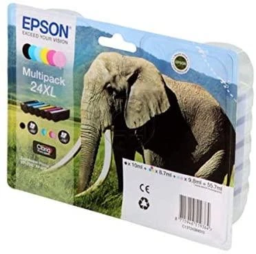 Epson No.24XL (C13T24384011), 6 spalvų kasečių rinkinys