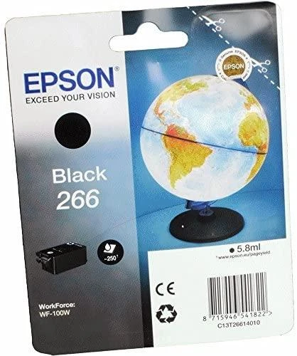 Epson 266 BK Ink Cartridge | Ink | Juodas