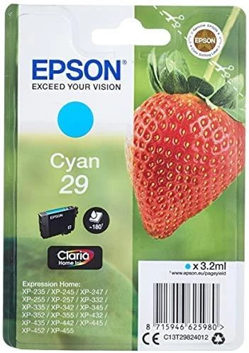 Epson 29 rašalo kasetė, žalsvai mėlyna