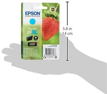 Epson No.29XL HC (C13T29924012), žydra kasetė
