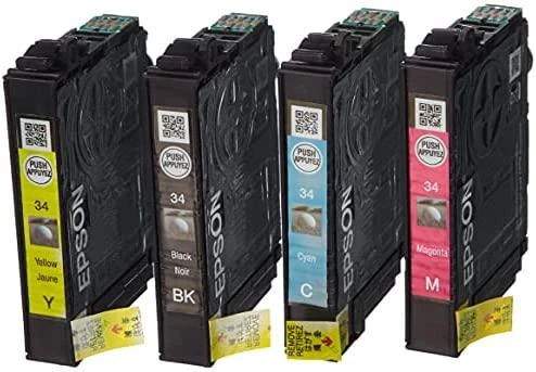 Rašalas Golf ball Multipack Epson 4-colours 34 DURABrite Ultra | 18,7 ml