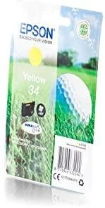 Epson Golf ball C13T34644010 rašalo kasetė Originalus Geltona 1 vnt