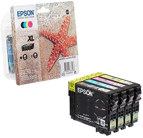 Epson C13T03A64010 rašalo kasetė Originalus Juoda, Žydras, Rausvai raudona, Geltona 1 vnt