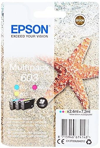 Epson C13T03U54010 rašalo kasetė Originalus Žydras, Rausvai raudona, Geltona 1 vnt