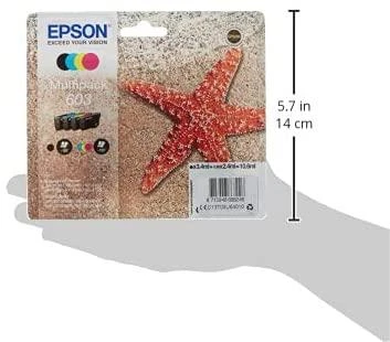 Epson C13T03U64010 rašalo kasetė Originalus Juoda, Žydras, Rausvai raudona, Geltona 1 vnt