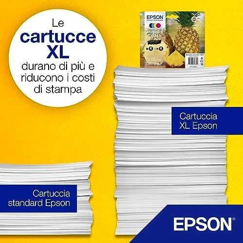 Rašalo Kasetė - Epson 604 C13T10G24010 Mėlyna, pagrįsta dažais, 350 puslapių