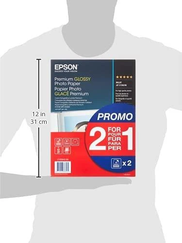 „Epson Premium Glossy Photo Paper“, 30 lapų | Nuotraukos | Baltas | 255 g/m² | A4