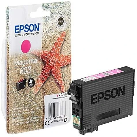 Epson C13T03U34010 rašalo kasetė Originalus Rausvai raudona 1 vnt