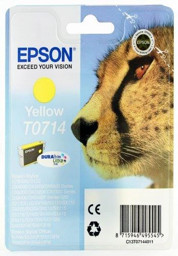 Rašalo kasetė EPSON T071440, Geltona