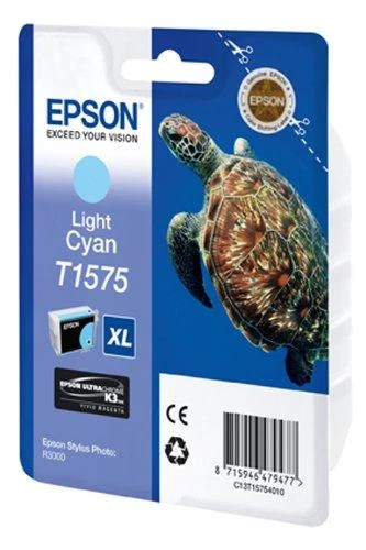 Epson T1575 šviesiai žalsvai mėlyna | Šviesiai žalsvai mėlyna