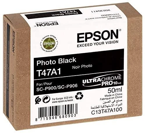 EPSON Singlepack Photo Juodas T47A1 UltraChrome Pro 10 rašalas 50ml