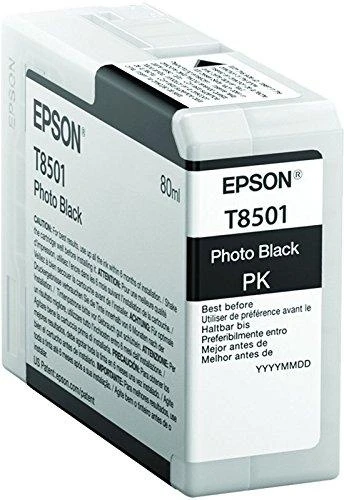 Epson T8501 | Ink Cartridge | Juodas