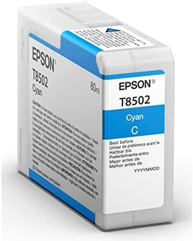 Epson T8502 | Rašalo kasetė | Žydra spalva