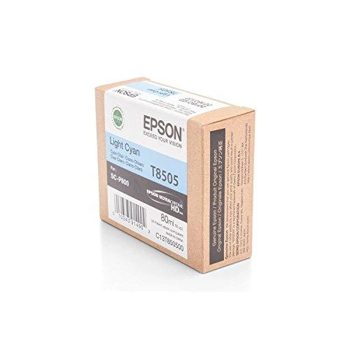 Epson T8505 | Rašalo kasetė | Šviesiai žalsvai mėlyna