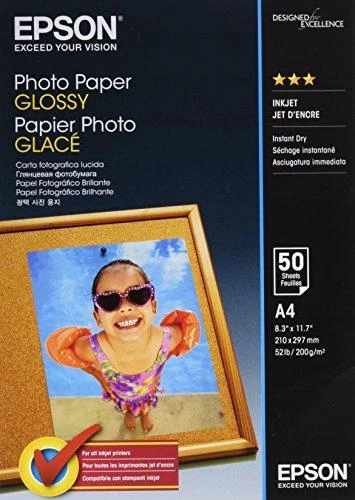 EPSON Photo Paper Glossy A4 50 lapų