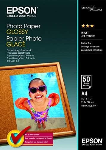EPSON Photo Paper Glossy A4 50 lapų