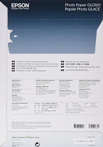 EPSON Photo Paper Glossy A4 50 lapų
