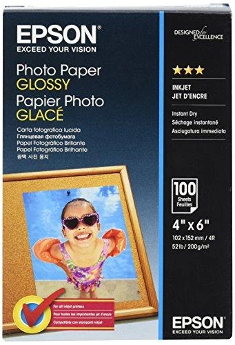 EPSON fotopopierius Blizgus 10x15cm 100 sh